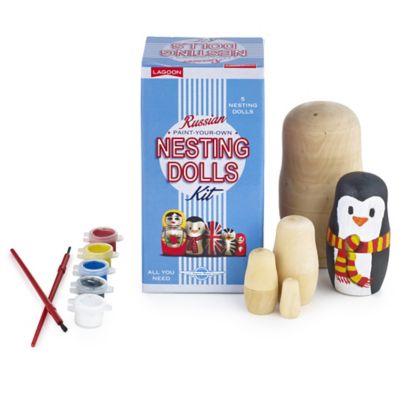 Paint Your Own Nesting Dolls Kit image()