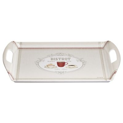 Bistrot Melamine Tea serving Tray Lakeland