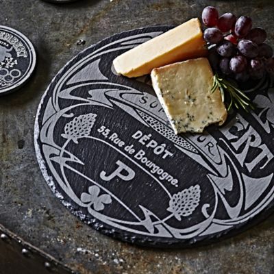 27cm Slate Camembert Serving Platter image(2)