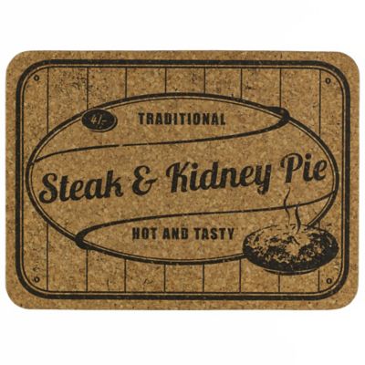 4 Comfort Food Cork Placemats Lakeland