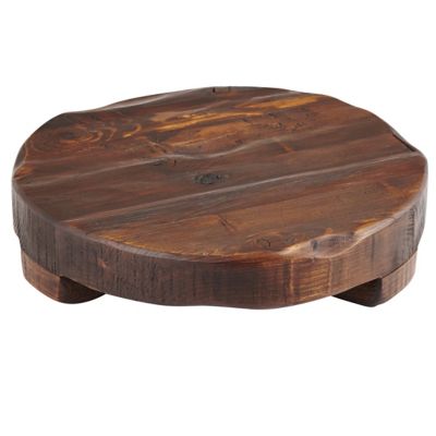 Reclaimed Vintage Wood Trivet image(1)
