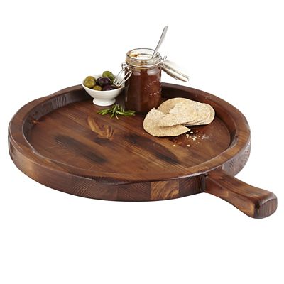 Reclaimed Vintage Wood Olive Tray image()