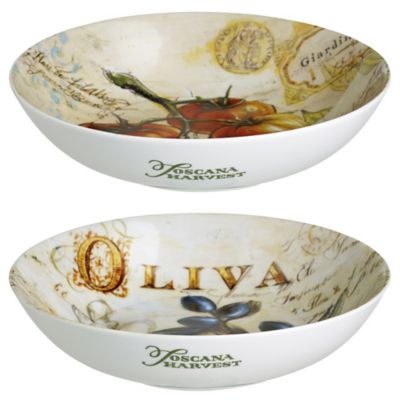 Toscana Harvest 2 Pasta Bowls image(1)