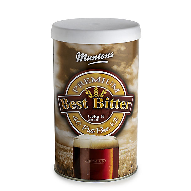 Muntons Premium Best Bitter Homebrew Beer Making Kit (40pts) image(1)