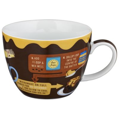 Chocolate & Peanut Butter Cupcake In A Mug 