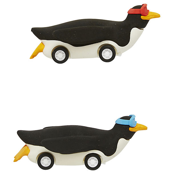 2 Penguin Racer Erasers image(1)