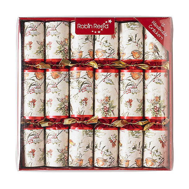 12 Christmas Robin Crackers image(1)