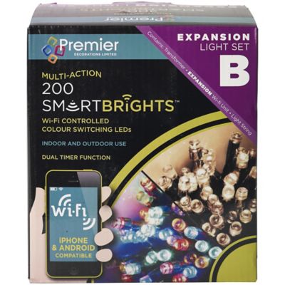 Lakeland Christmas Lights 2022 2019 200 Wi-Fi Controlled Led Lights Expansion Set | Lakeland