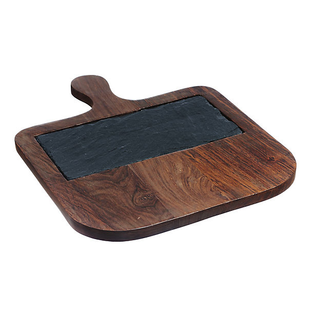 Just Slate Wooden Serving Paddle with Slate Insert image(1)