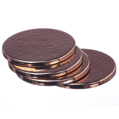 Just Slate 4 Copper Coasters
