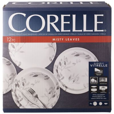Corelle® 12-Piece Misty Leaves Dinner Set image(2)