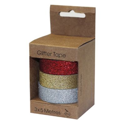 5 Metre Roll Traditional Glitter Tape image(1)