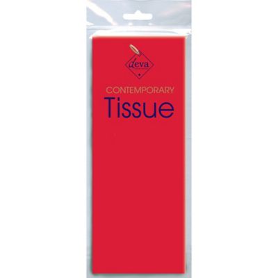 4 Sheets Red Tissue Paper image(1)