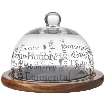 Savoir Faire Cheese Board & Glass Dome Lakeland