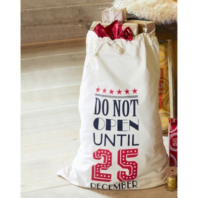 Festive Canvas Gift Sack image()