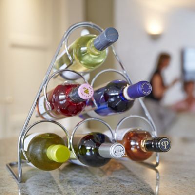 Hahn Pisa 6-Bottle Pyramid Wine Rack image(3)