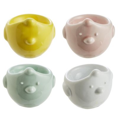 4 Coloured Egg Cups image(1)