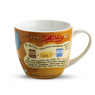 Sticky Toffee Pudding In A Mug With Saucer image(2)