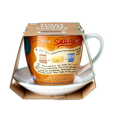 Sticky Toffee Pudding In A Mug With Saucer image(4)