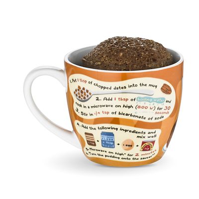 Sticky Toffee Pudding In A Mug With Saucer image(6)