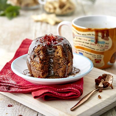 Sticky Toffee Pudding In A Mug With Saucer image(7)