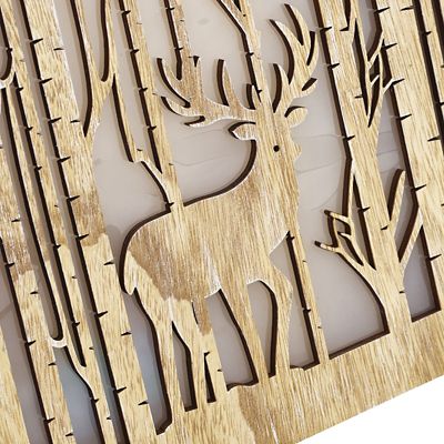 LED Stag Scene Light-Up Christmas Decoration image(3)