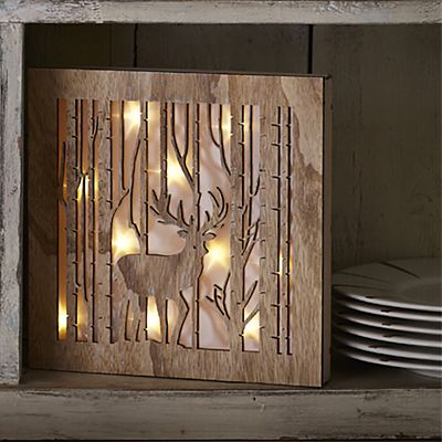 LED Stag Scene Light-Up Christmas Decoration image(5)