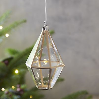 LED Geo Hanging Christmas Decoration image(2)