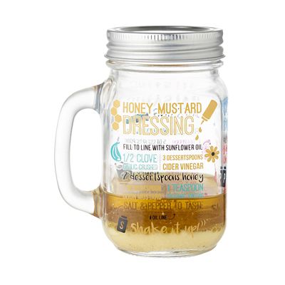 Salad Dressing Shaker Jar 500ml image(3)