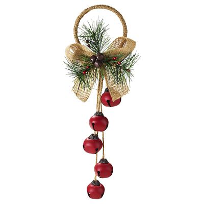 Jingle Bells Door Hanger Christmas Decoration | Lakeland