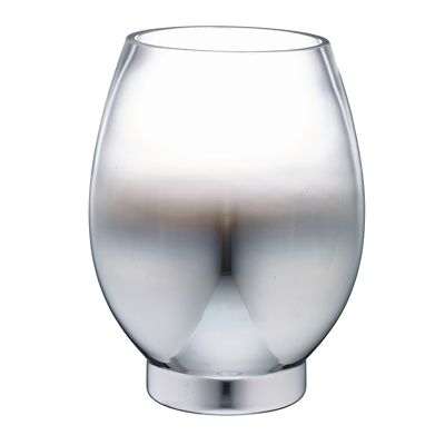 Mirrored Glass Hurricane Lantern Candle Holder image(3)