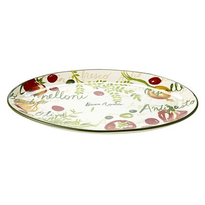 Buon Appetito Oval Serving Platter image(1)