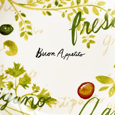 Buon Appetito Side Plates Set of 2 image(4)