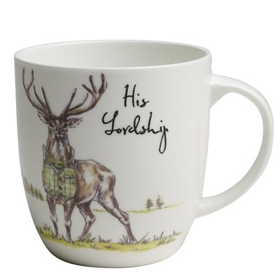 Churchill Country Pursuits His Lordship Stag Mug 300ml image(1)