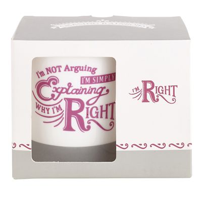 Chasing Rainbows I’m Right Mug 300ml