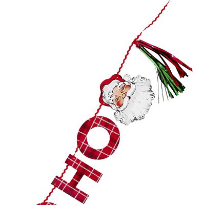 Santa Ho Ho Ho Christmas Garland image(2)