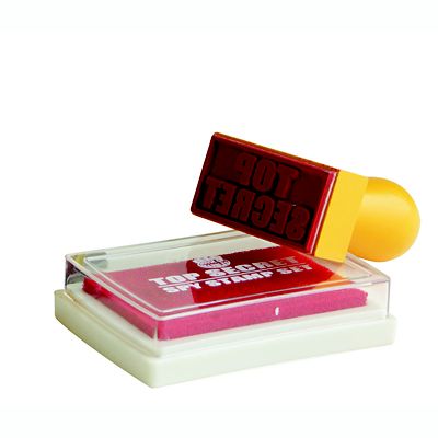 Top Secret Stamp and Ink Pad Set image(2)