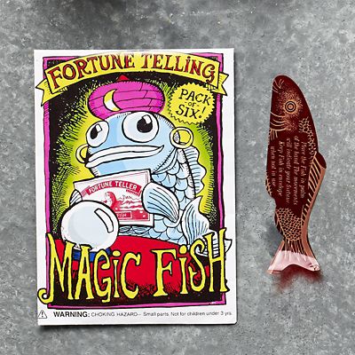 Fortune Telling Magic Fish Pack of 6 image(2)