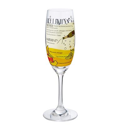 I'll Be There In A Prosecco Bellini Recipe Glass 200ml image(3)