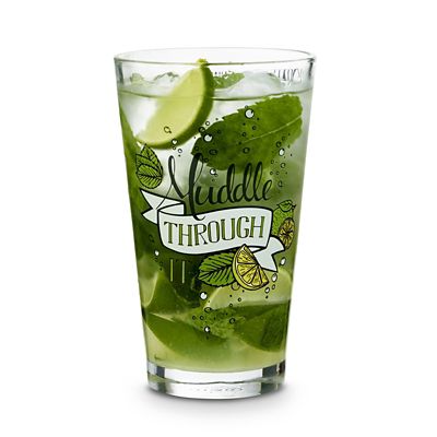 Muddle through it Mojito Recipe Glass 450ml image(1)
