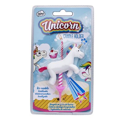 Unicorn Birthday Candle Holder image(1)