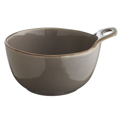 Naturals 3 Ceramic Dip Serving Dishes - Cream Taupe and Blue image(4)