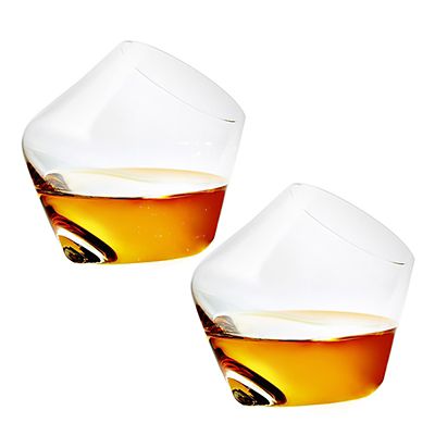 Gentlemen's Hardware Rocking Whisky Glasses (Set of 2)