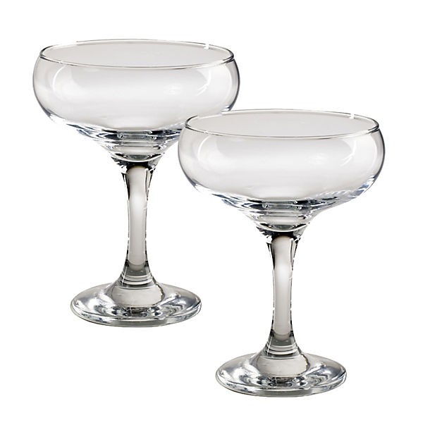 Champagne Saucer Coupe Glasses - Set of 2 image(1)