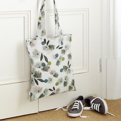 Caroline Gardner Rose Tinted Canvas Tote Bag image(2)