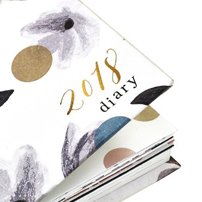 Caroline Gardner Rose Tinted Slim 2018 Diary image(2)