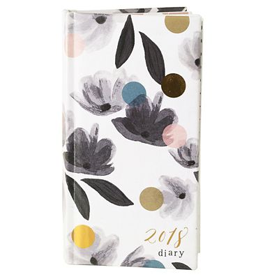 Caroline Gardner Rose Tinted Slim 2018 Diary image(4)