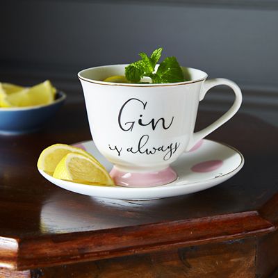Ava & I Gin and Tonic Cup and Saucer image(5)