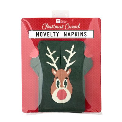 Christmas Jumper Napkins Pack of 8 image(1)