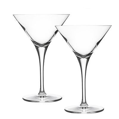 Ravenhead Diamond Crystal Martini Glasses - Set of 2 image(1)